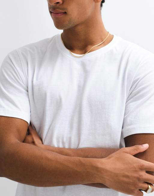 Jack & Jones - pack de 3 camisetas básicas blancas, 3 de 5