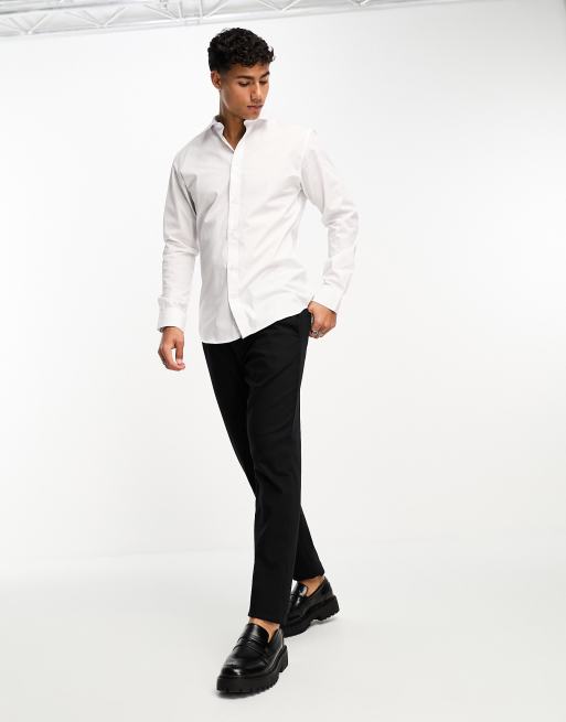Jack & Jones - Pakke med 2 elegante skjorter i hvid i slim fit, 3 af 4