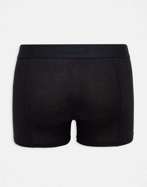 Jack & Jones - Pakke med 3 par boksershorts i bambus i kakigrøn og sort, 3 af 4