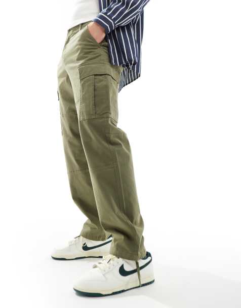 Jack & Jones - Pantalon cargo large - Kaki - view 1