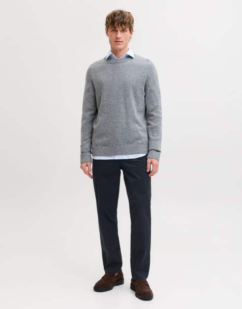 Jack & Jones - Pantalon chino - Bleu marine foncé - view 1