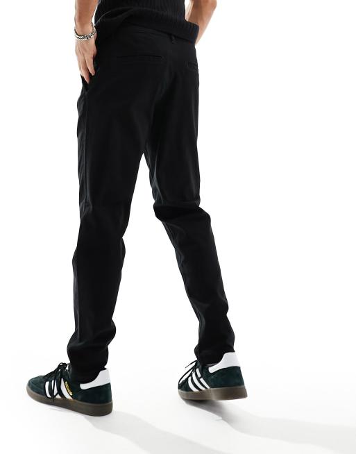 Jack & Jones - Pantalon chino court fuselé à pinces - Noir, 2 de 5