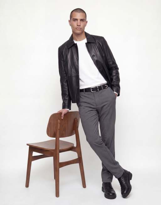 Jack & Jones pantalon chino en brindle, 4 de 6