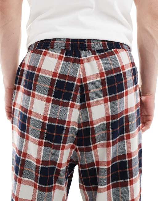 Jack & Jones - Pantalon confort à carreaux - Rouge et bleu, 4 de 5