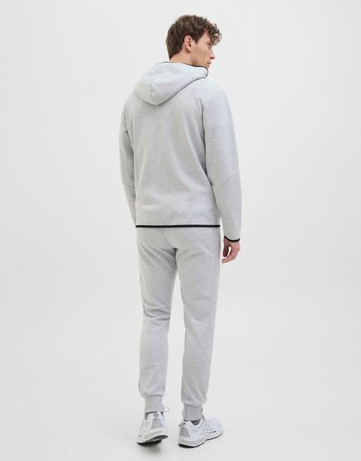 Jack & Jones pantalón de chándal gris jaspeado claro, 2 de 7