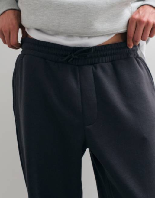 Jack & Jones - Pantalon de jogging ample avec chevilles resserrées - Gris anthracite, 3 de 5