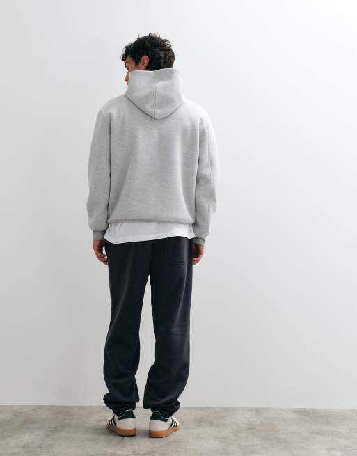 Jack & Jones - Pantalon de jogging ample avec chevilles resserrées - Gris anthracite, 4 de 5