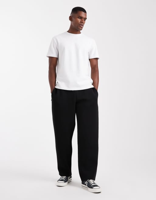 Jack & Jones - Pantalon de jogging ample en néoprène - Noir