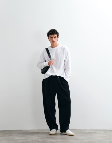 Jack & Jones - Pantalon de jogging bouffant - Noir - view 1