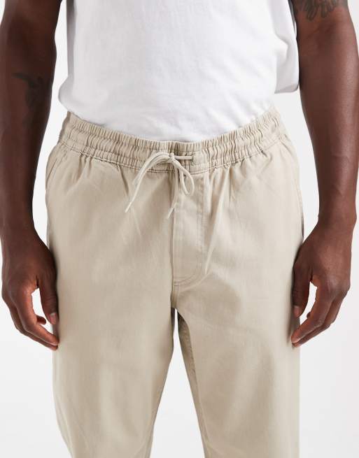 Jack & Jones - Pantalon de jogging slim resserré aux chevilles - Beige, 5 de 5