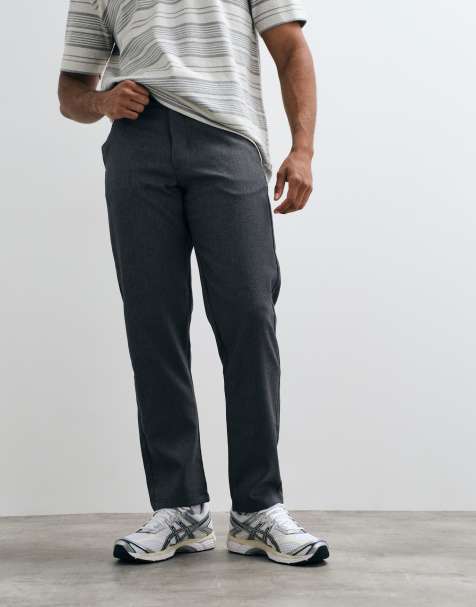 Jack & Jones - Pantalon habillé coupe décontractée - Gris - view 1