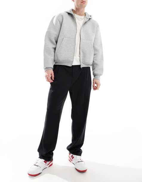 Jack & Jones - Pantalon large élégant avec pinces sur l'avant - Noir - view 1