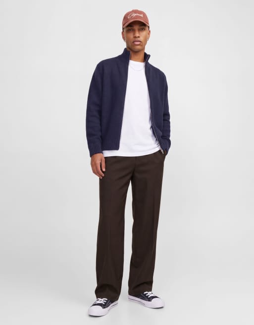 Jack & Jones pantalon loose fit en Black Bean, 6 de 7