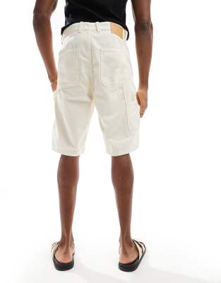 Jack & Jones - Pantaloncini ampi bianchi