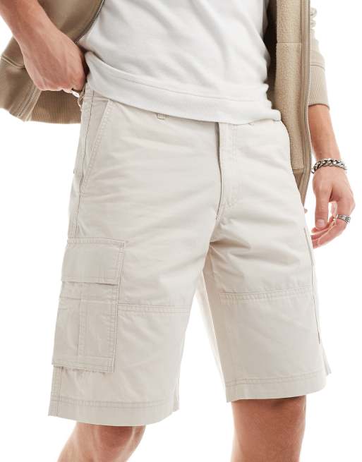 Jack & Jones - Pantaloncini cargo grigio chiaro
