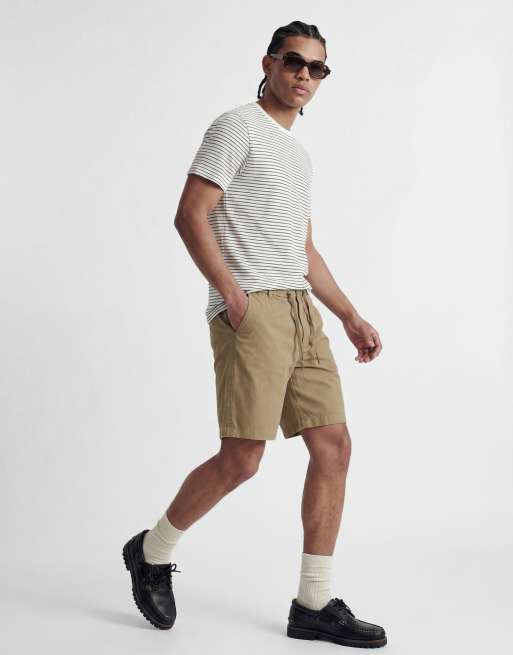 Jack & Jones - Pantaloncini chino beige con coulisse, 2 di 5