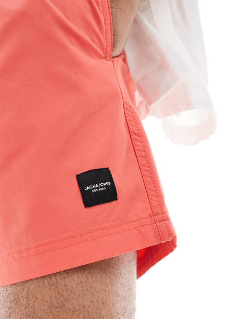 Jack & Jones - Pantaloncini da bagno rosa, 2 di 4