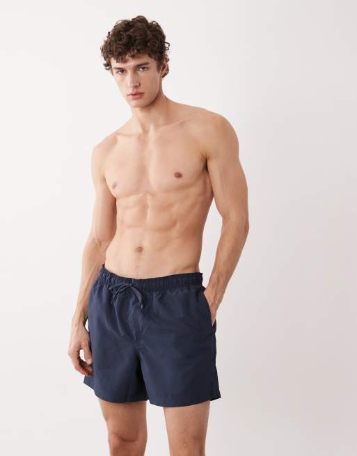Jack & Jones - Pantaloncini da bagno taglio medio blu navy