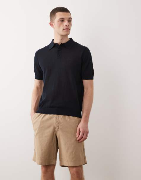 Jack & Jones - Pantaloncini in misto lino beige con coulisse - view 1