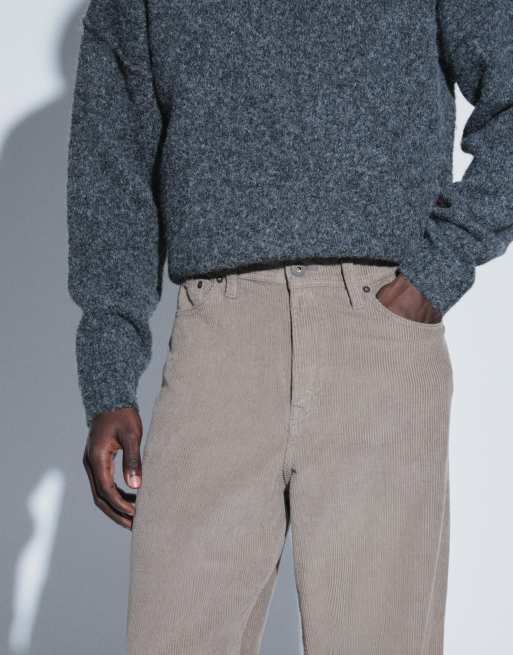 Jack & Jones - pantalones baggy de pana marrones Alex, 5 de 9