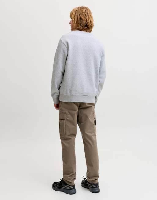 Jack & Jones pantalones cargo en 'crocodile', 2 de 7