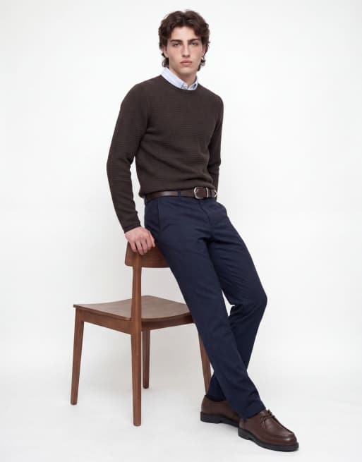 Jack & Jones pantalones chinos en azul marino oscuro, 4 de 6