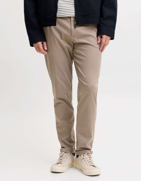 Jack & Jones pantalones chinos en 'brindle' - view 1