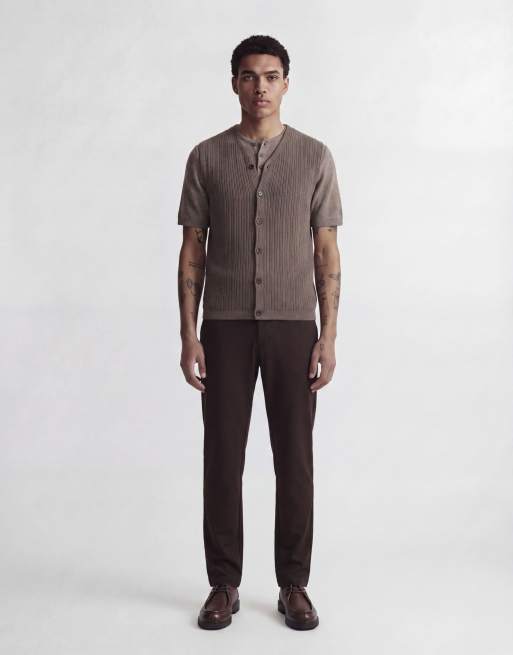 Jack & Jones pantalones chinos en chocolate oscuro, 3 de 6