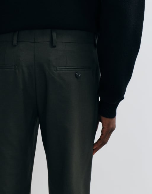 Jack & Jones pantalones de traje superentallados en verde oscuro, 5 de 5