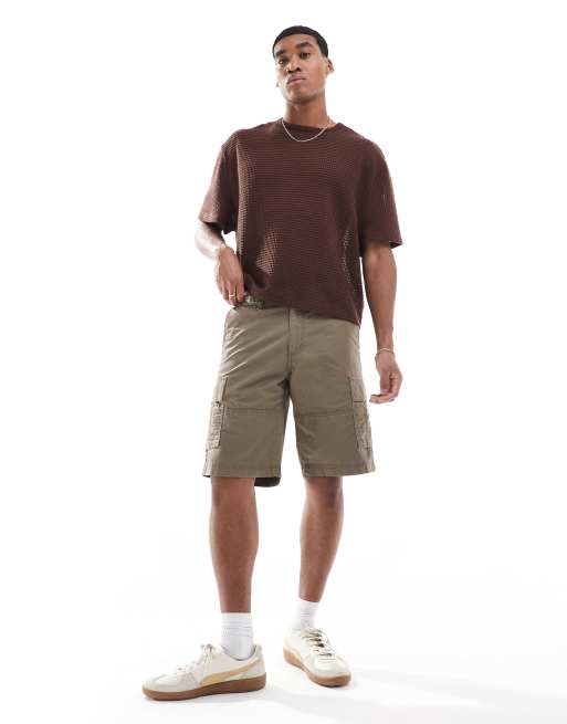 Jack & Jones - Pantaloni cargo ampi marroni, 2 di 5