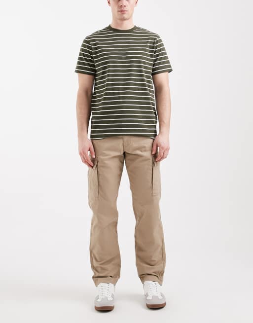 Jack & Jones - Pantaloni cargo dritti beige, 3 di 5