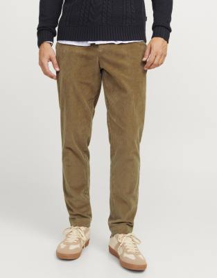 Upim Uomo Marrone Scuro Pantaloni Chino Carrot Fit Taglia: 32 - Immagine 3