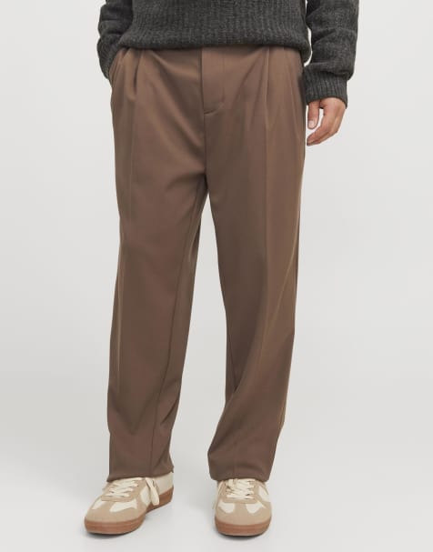 Jack & Jones - Pantaloni classici color caffè turco - view 1