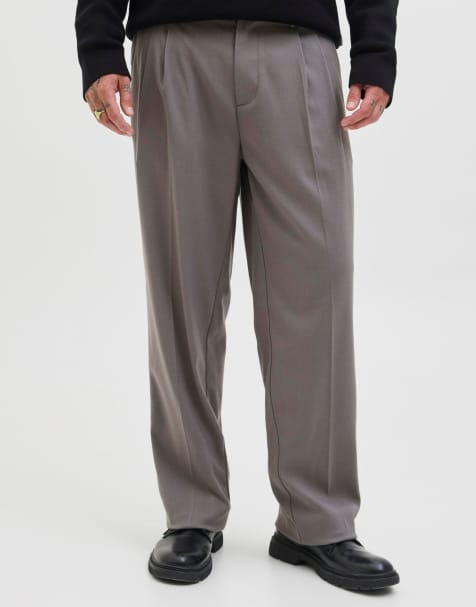 Jack & Jones - Pantaloni classici color castlerock - view 1