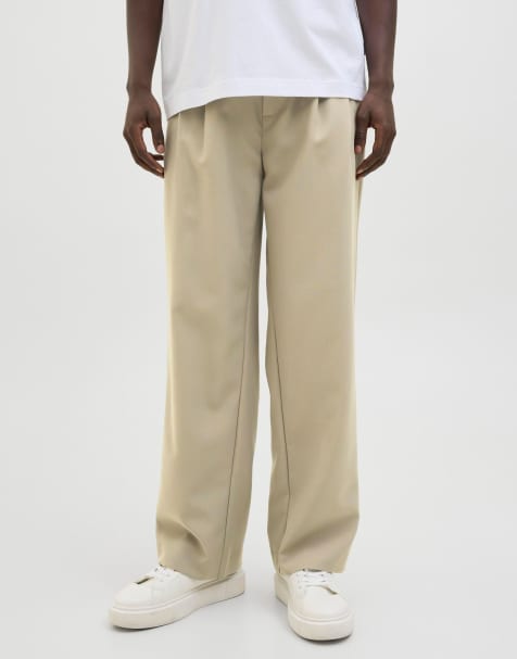 Jack & Jones - Pantaloni classici verde salvia argento - view 1