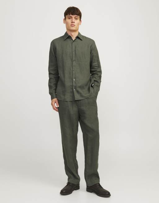 Jack & Jones - Pantaloni color fungo