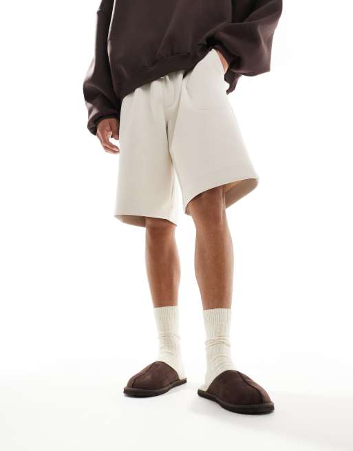 Jack & Jones - Pantofole in camoscio sintetico marroni, 2 di 4