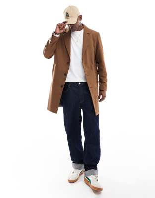 Manteau Pardessus Trench JEREM Marron - Taille XL (52), Occasion Très Bon état