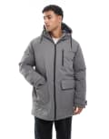 [Jack & Jones] Jack & Jones parka in grey S Castlerock