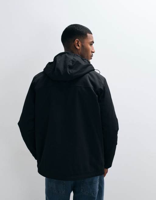 Jack & Jones parka jacket in black, 5 of 5