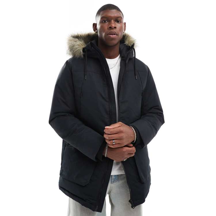 Parka jacket jack and jones best sale