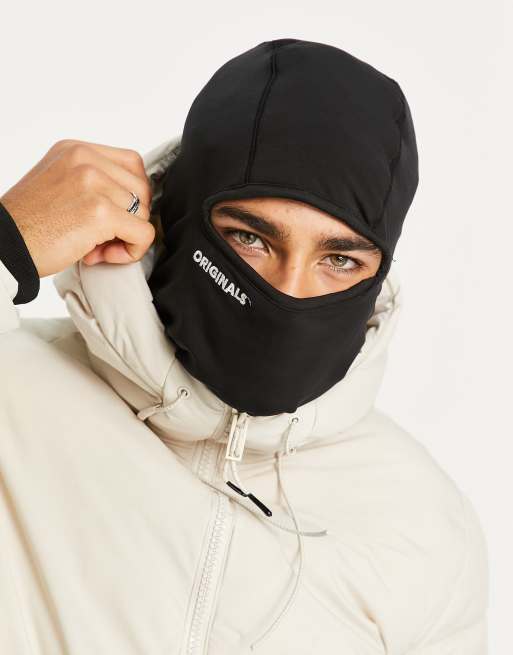 Jack & Jones - Passamontagna nero da sci 