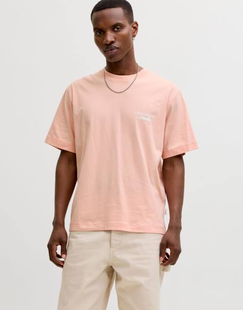 Jack & Jones – Persikorosa t-shirt - view 1