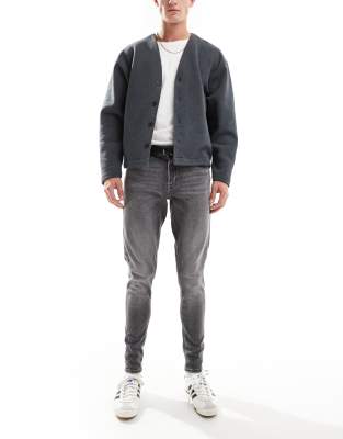 Jack & Jones Pete slim tapered in grey wash