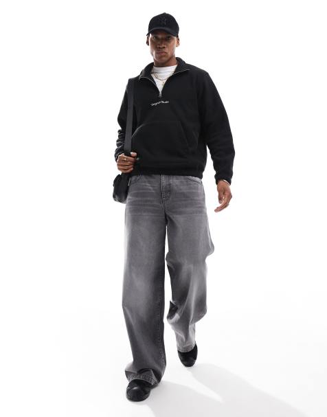 Jack & Jones - Pile con zip corta e logo Originals - view 1