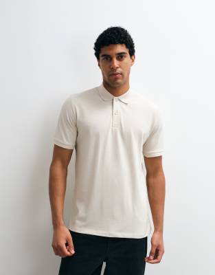 Jack & Jones Pique Polo In Animal Print