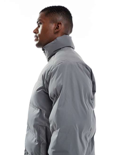 Jack & Jones - Piumino spesso grigio, 4 di 5