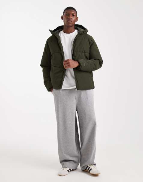 Jack & Jones - Piumino verde oliva con cappuccio - view 1