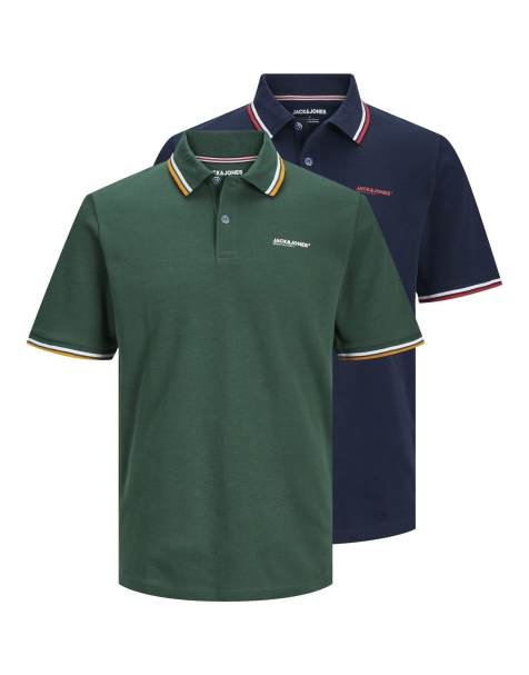 Jack & Jones - Polo blu navy - view 1