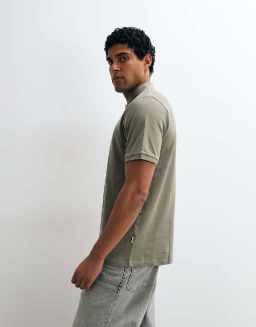 Jack & Jones - polo de piqué verde, 3 de 5